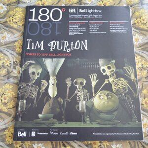 Programme guide with Tim Burton interview feature TIFF Bell Lightbox